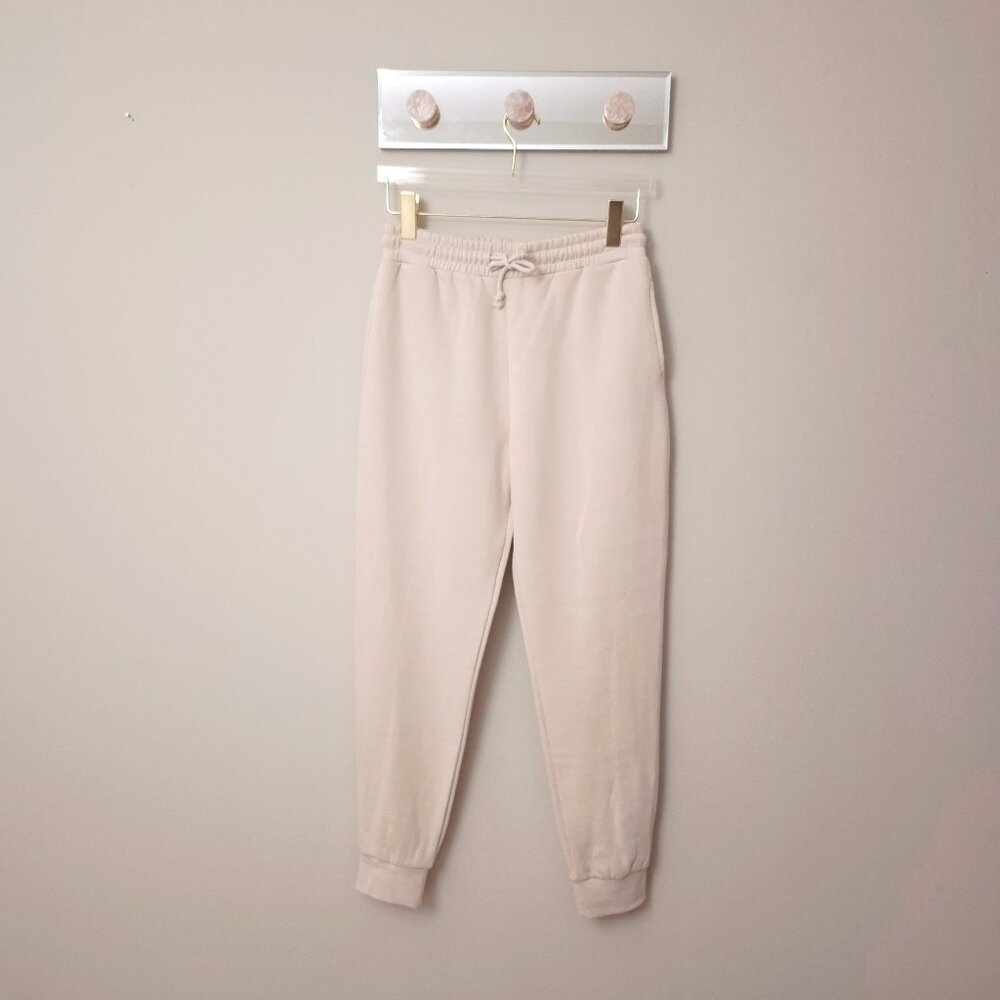NWT Zara “sand” ecru beige trackpants, S - Picture 9 of 10